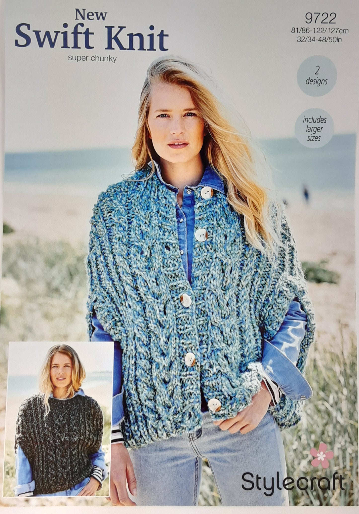 New Swift Knit Super Chunky Pattern 9722