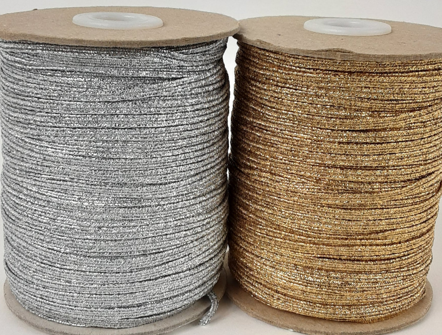4mm Metallic Flat Elastic