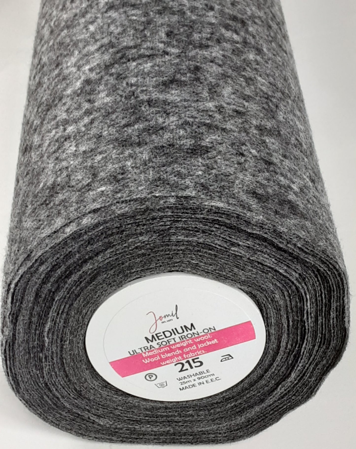Ultrasoft Medium iron on, washable & dry cleanable interlining
