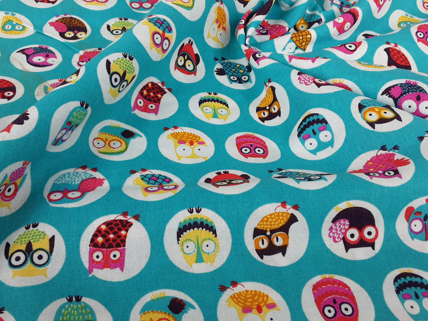 HAPPY OWLS – COTTON PRINT