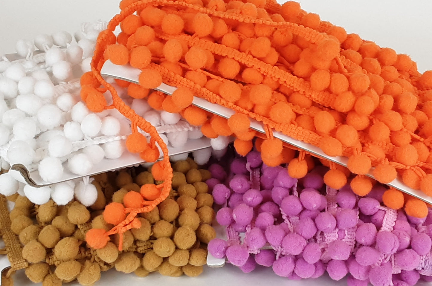 2cm Pom Pom Fringe