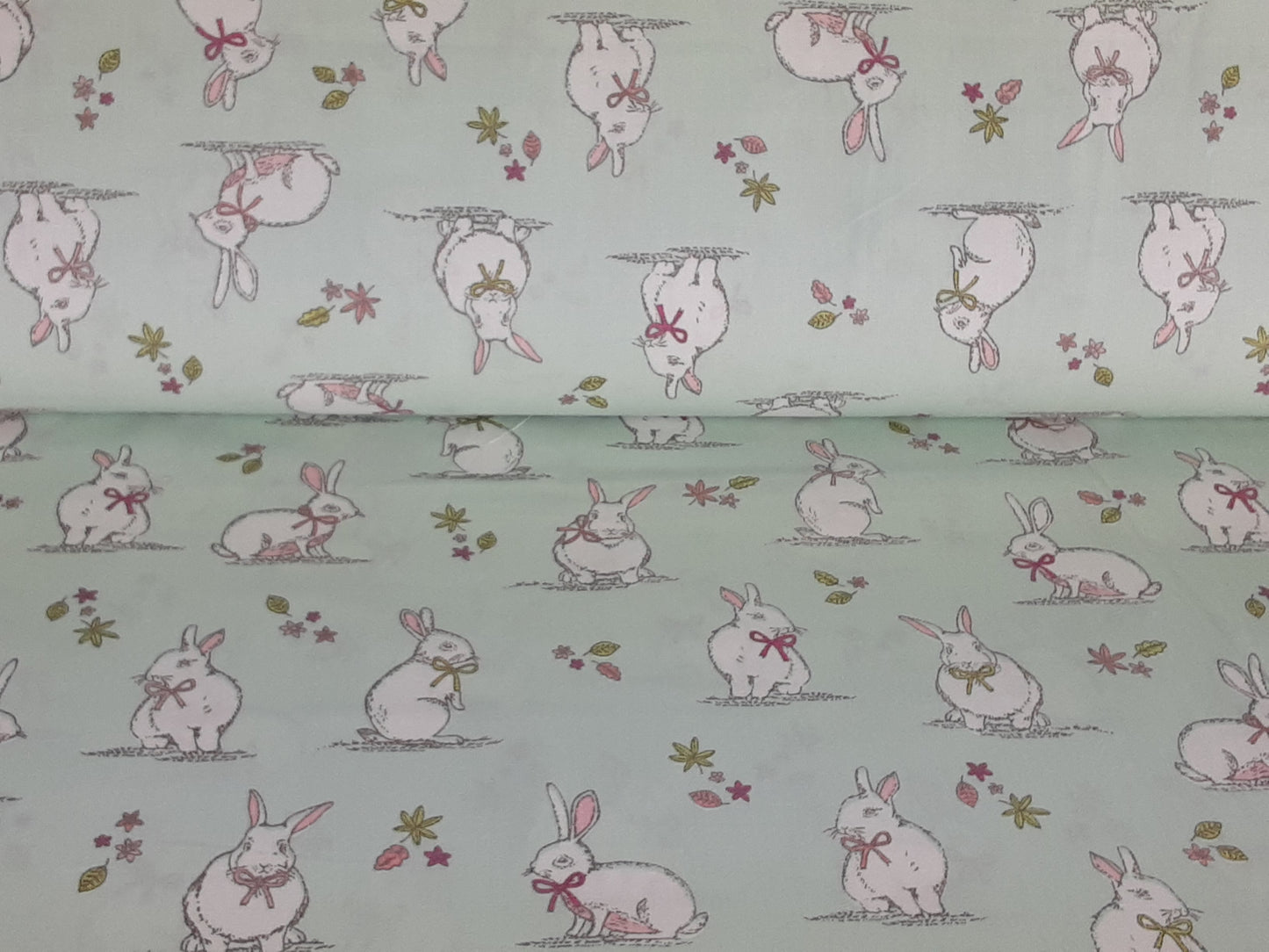 Woodland Bunnies - Cotton Print