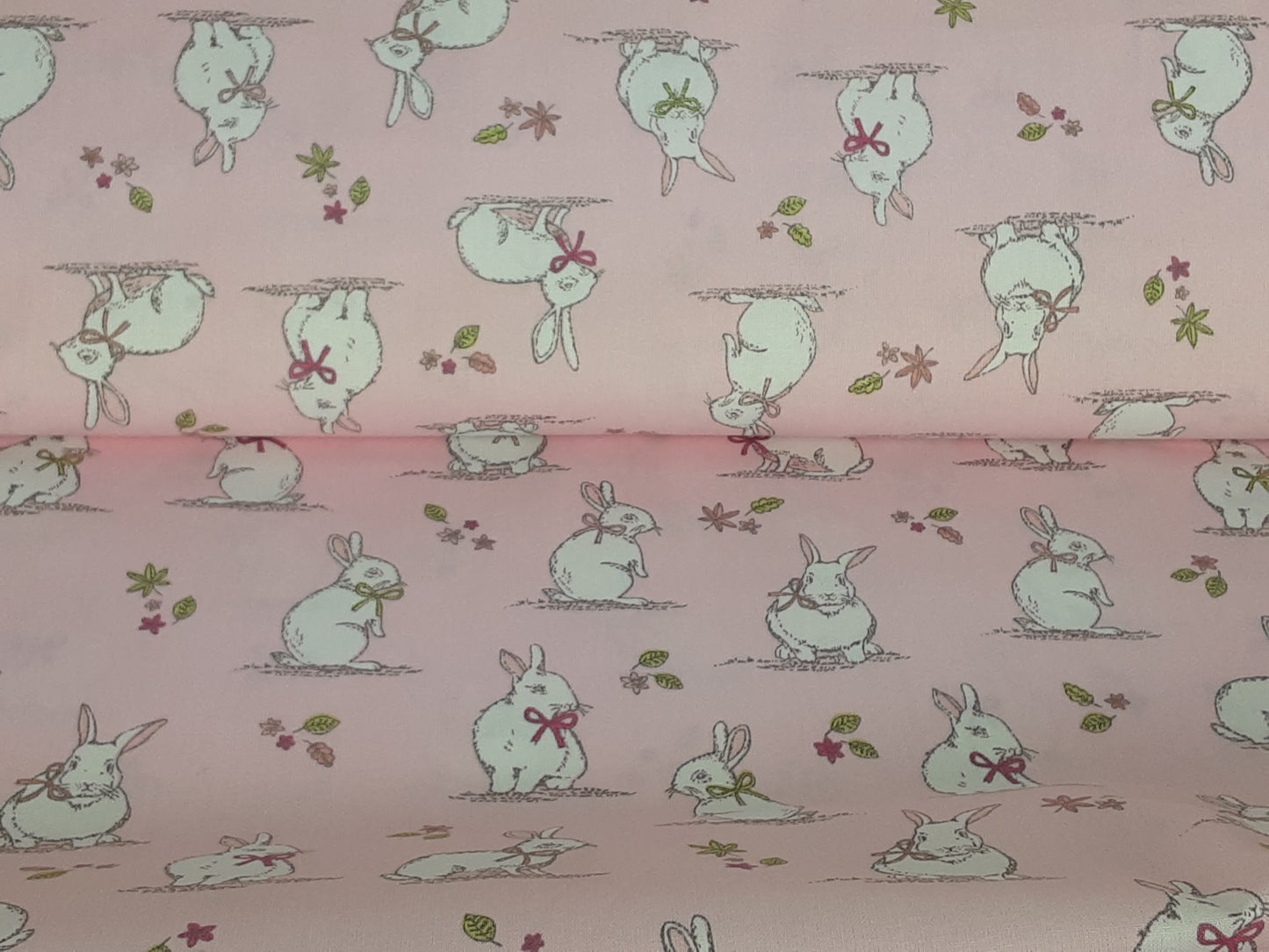 Woodland Bunnies - Cotton Print