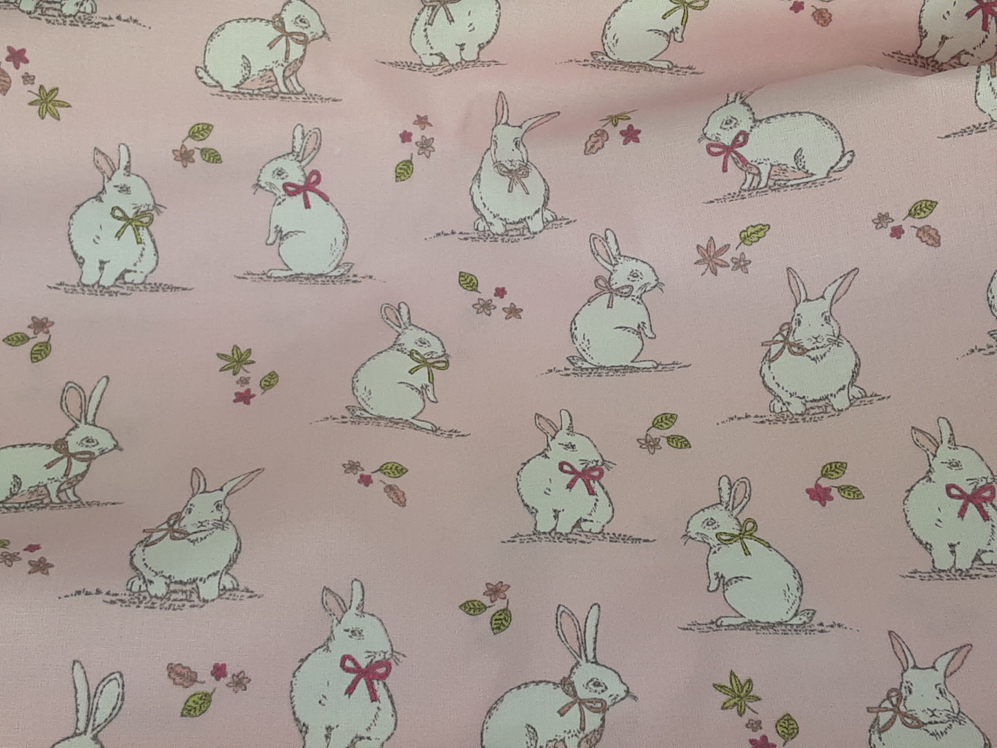 Woodland Bunnies - Cotton Print