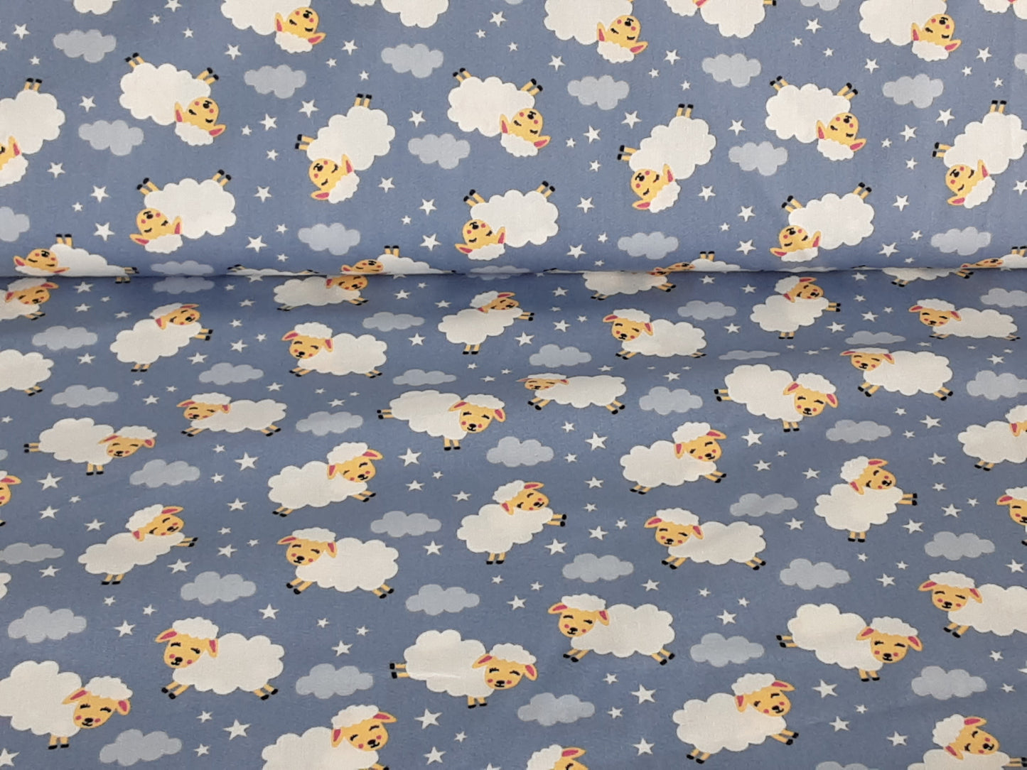 Dolly- Cotton Print- Grey