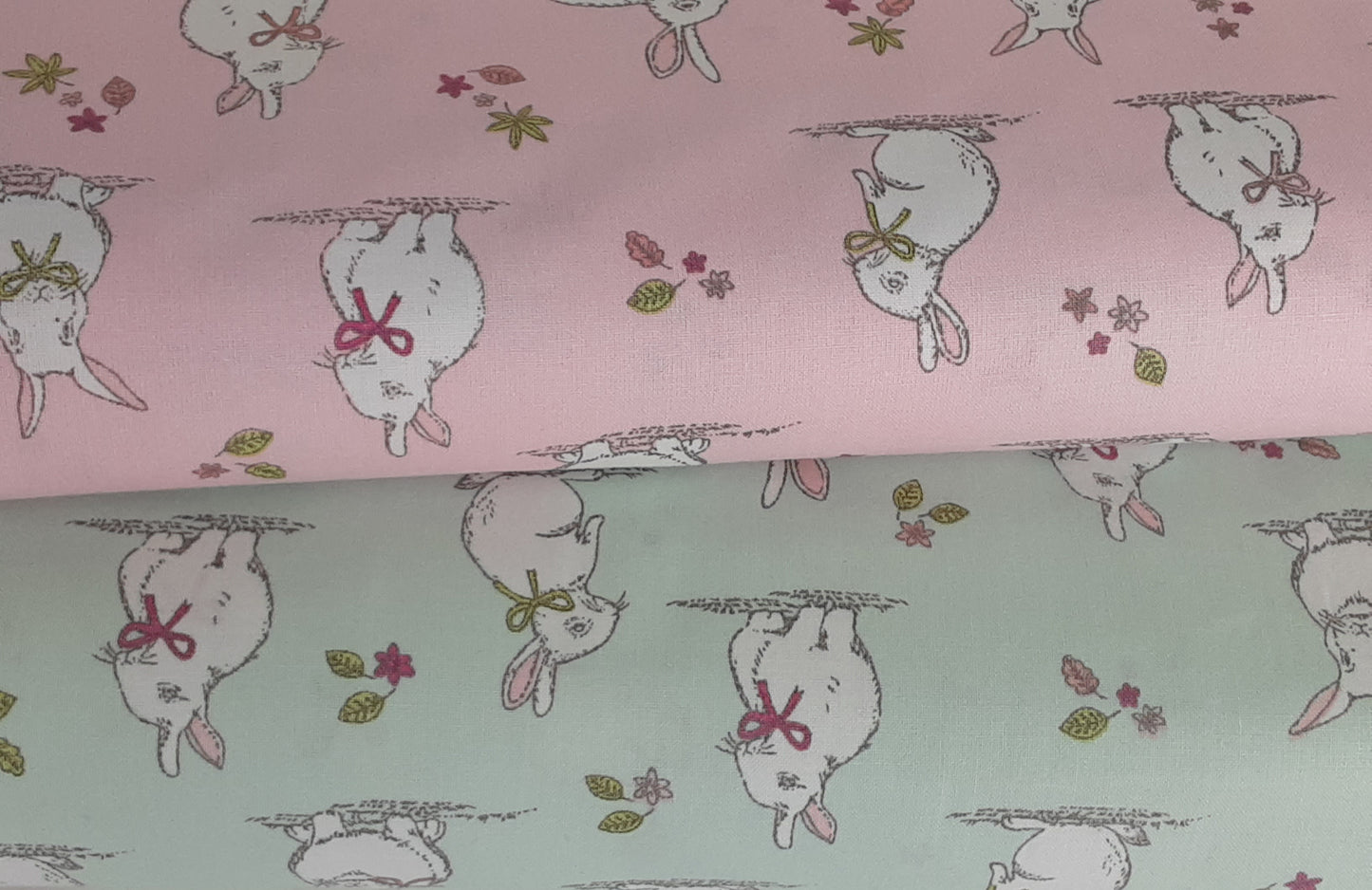 Woodland Bunnies - Cotton Print
