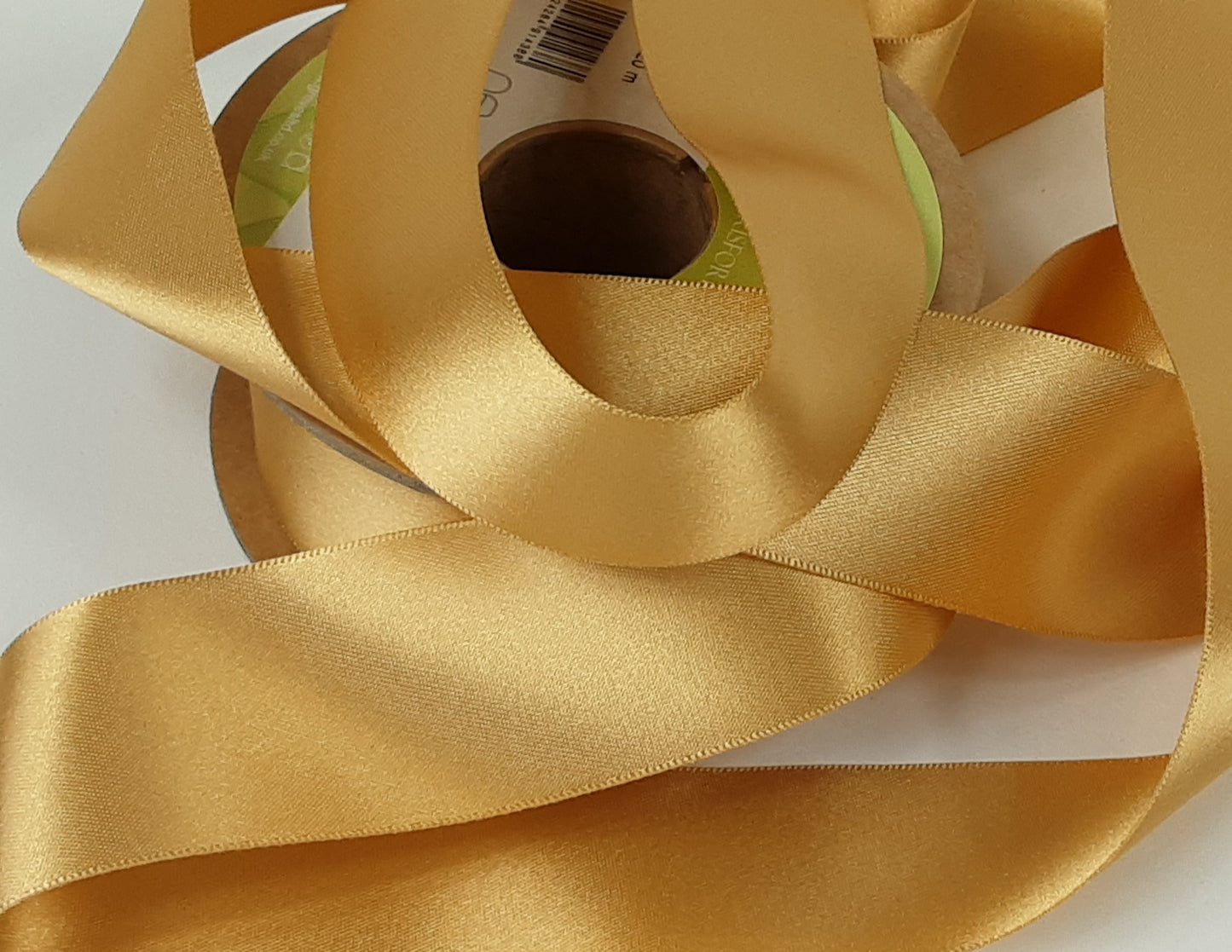 Newlife: Double Faced Satin: 35mm: Honey Gold