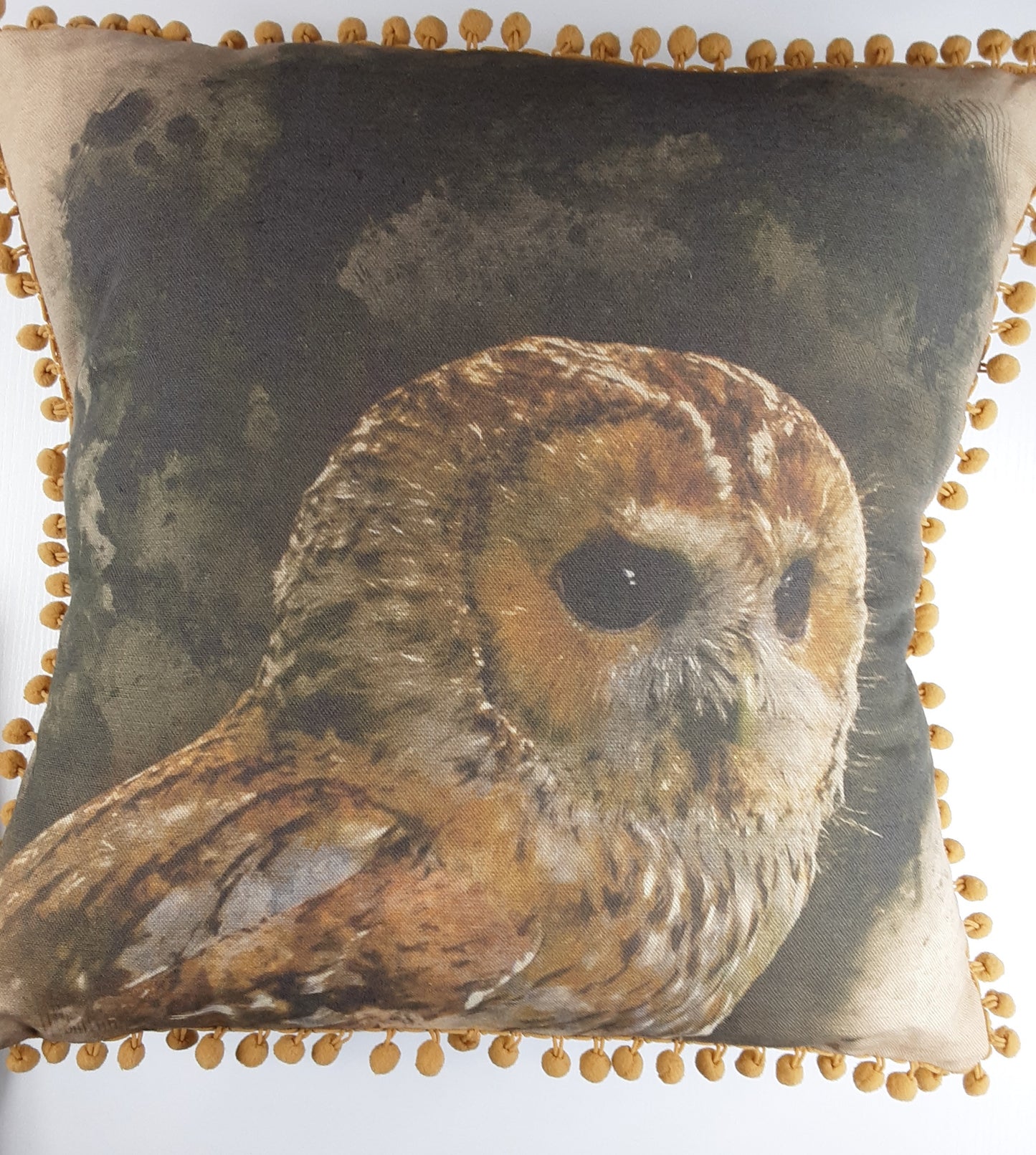 Wandering Wild Cotton Enriched Linen Feel Digital Cushion Panels