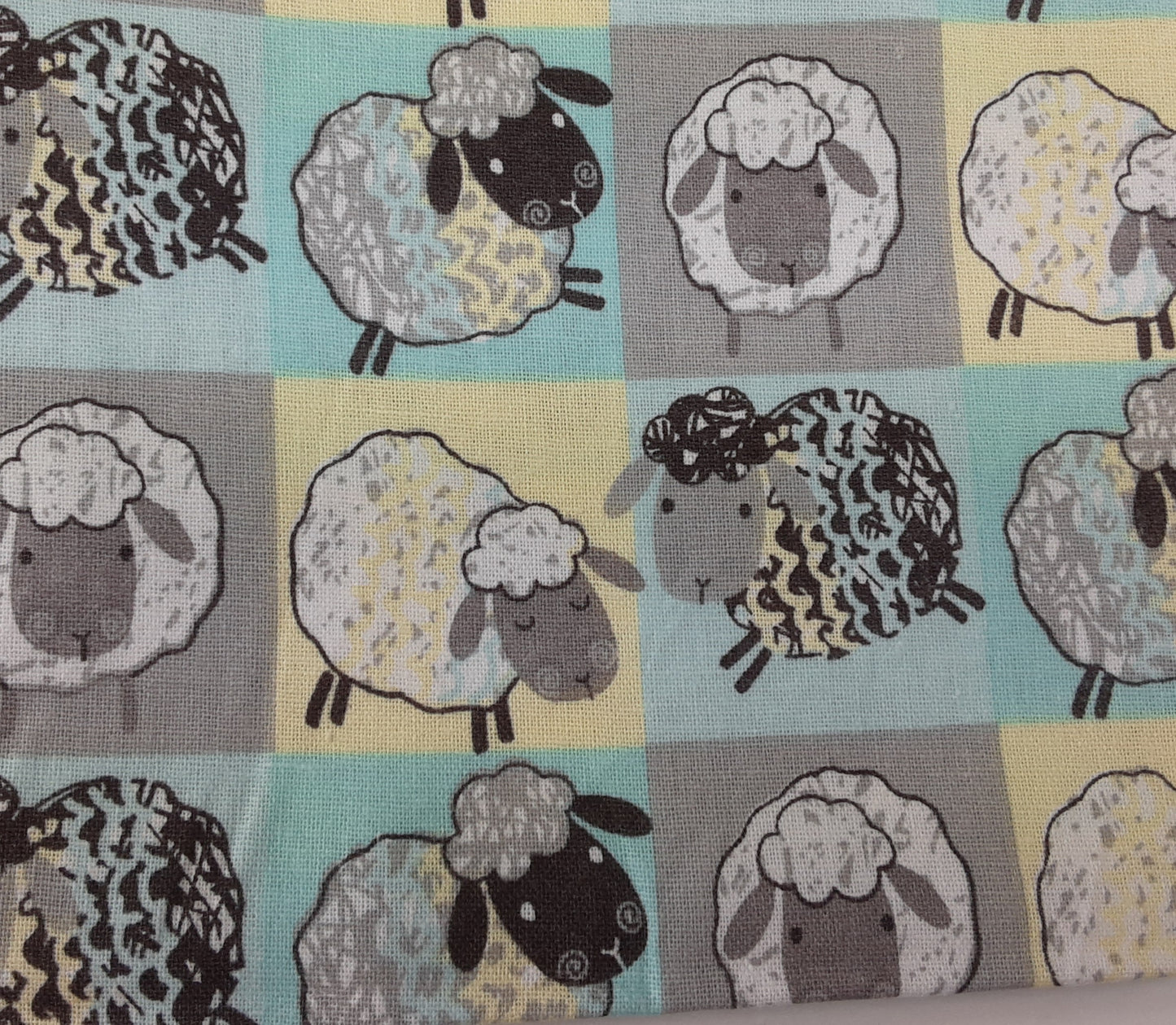 Knitting Sheep- Fat Quarter