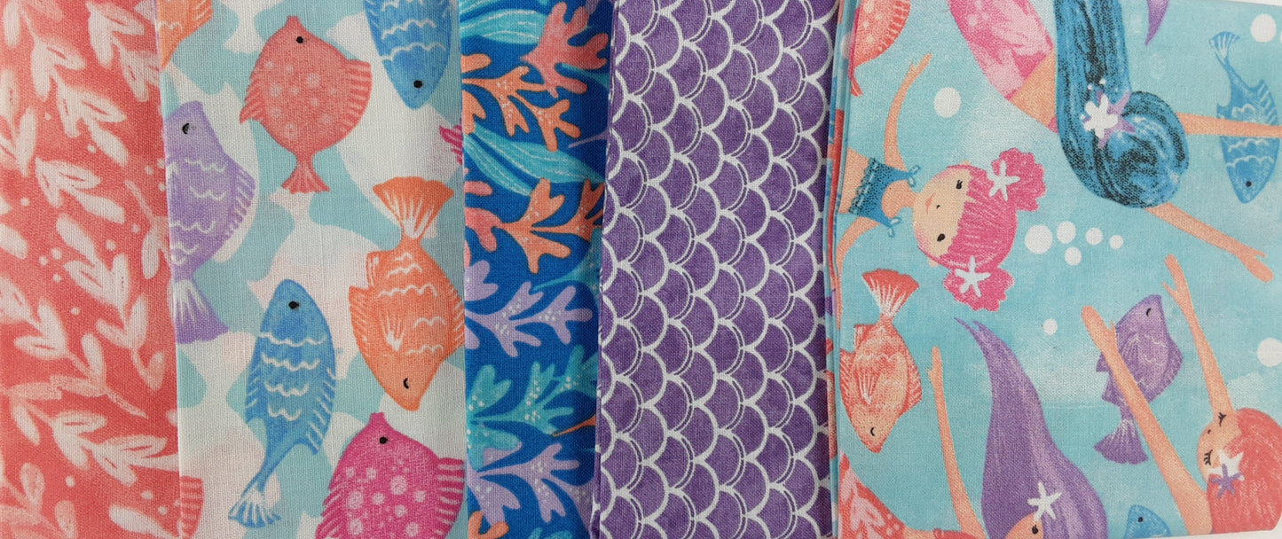 Mermaid Society- Fat Quarter