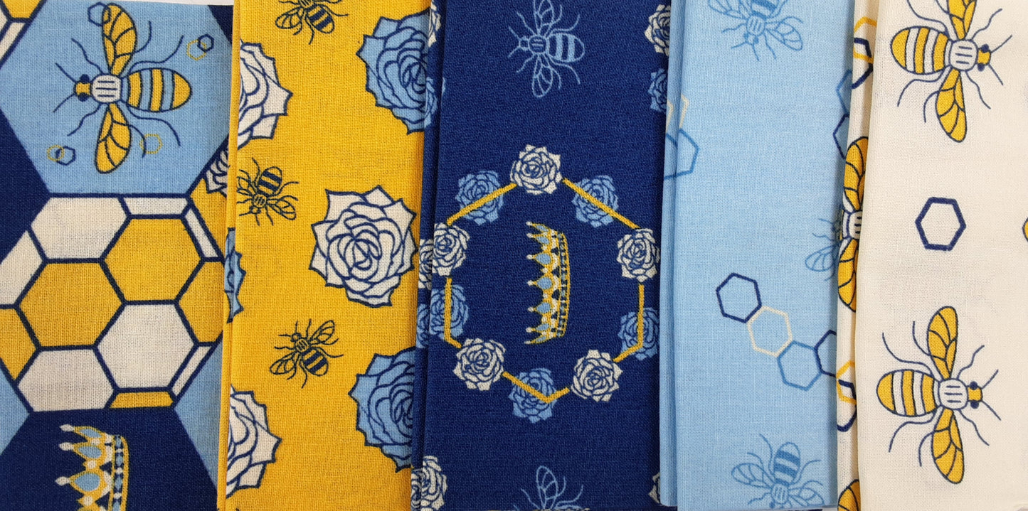 Patchwork Bee- Fat Quarter