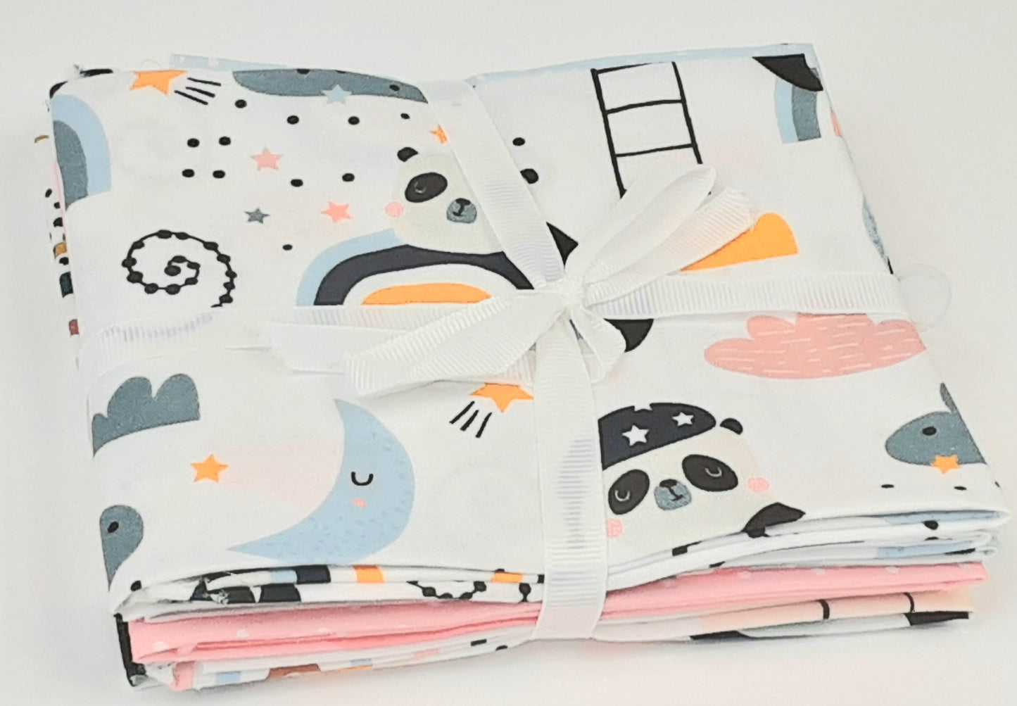 Panda series Fat Quarter 5 Pieces