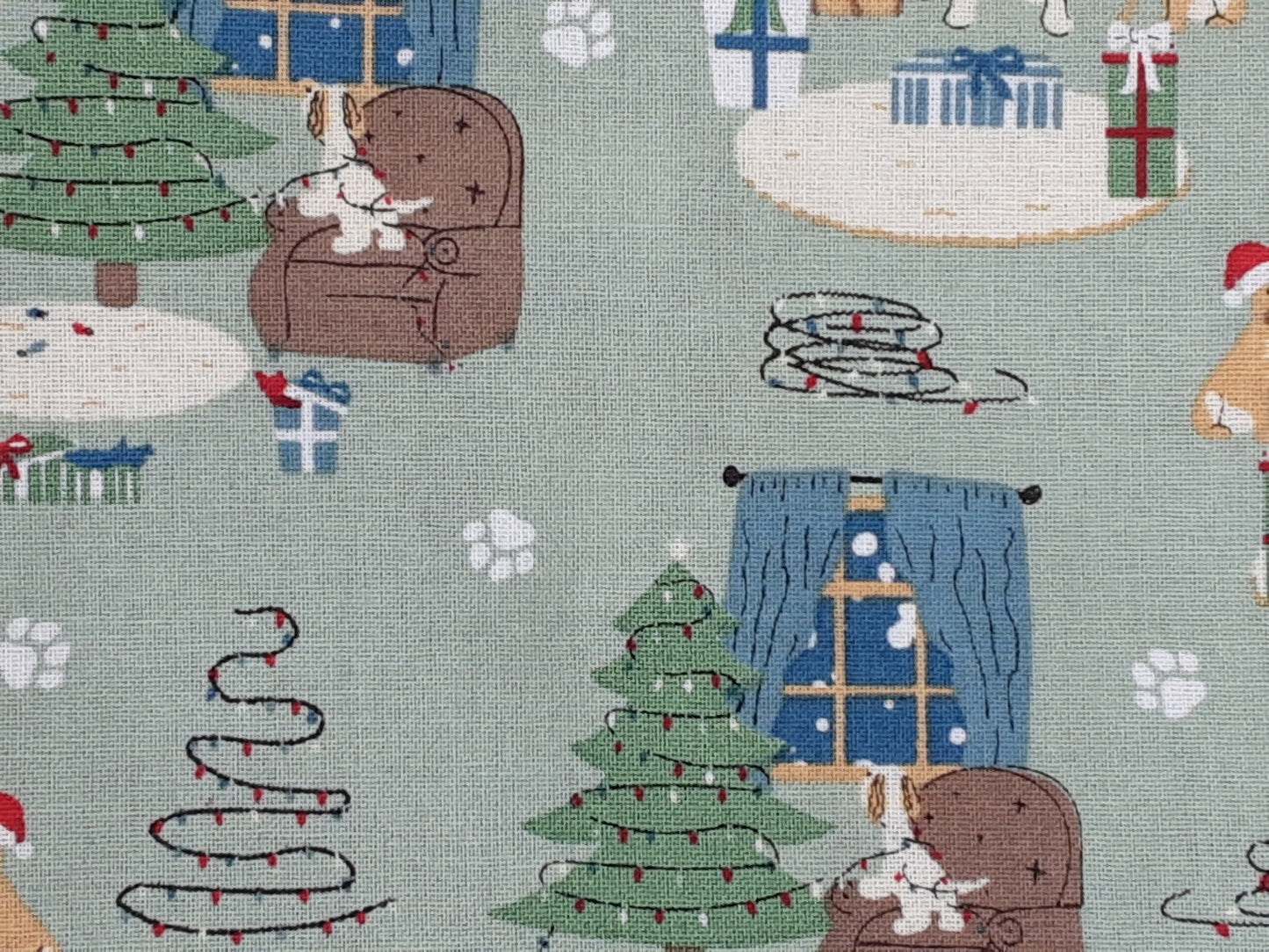 Doggie Christmas Multi – Fat Quarters
