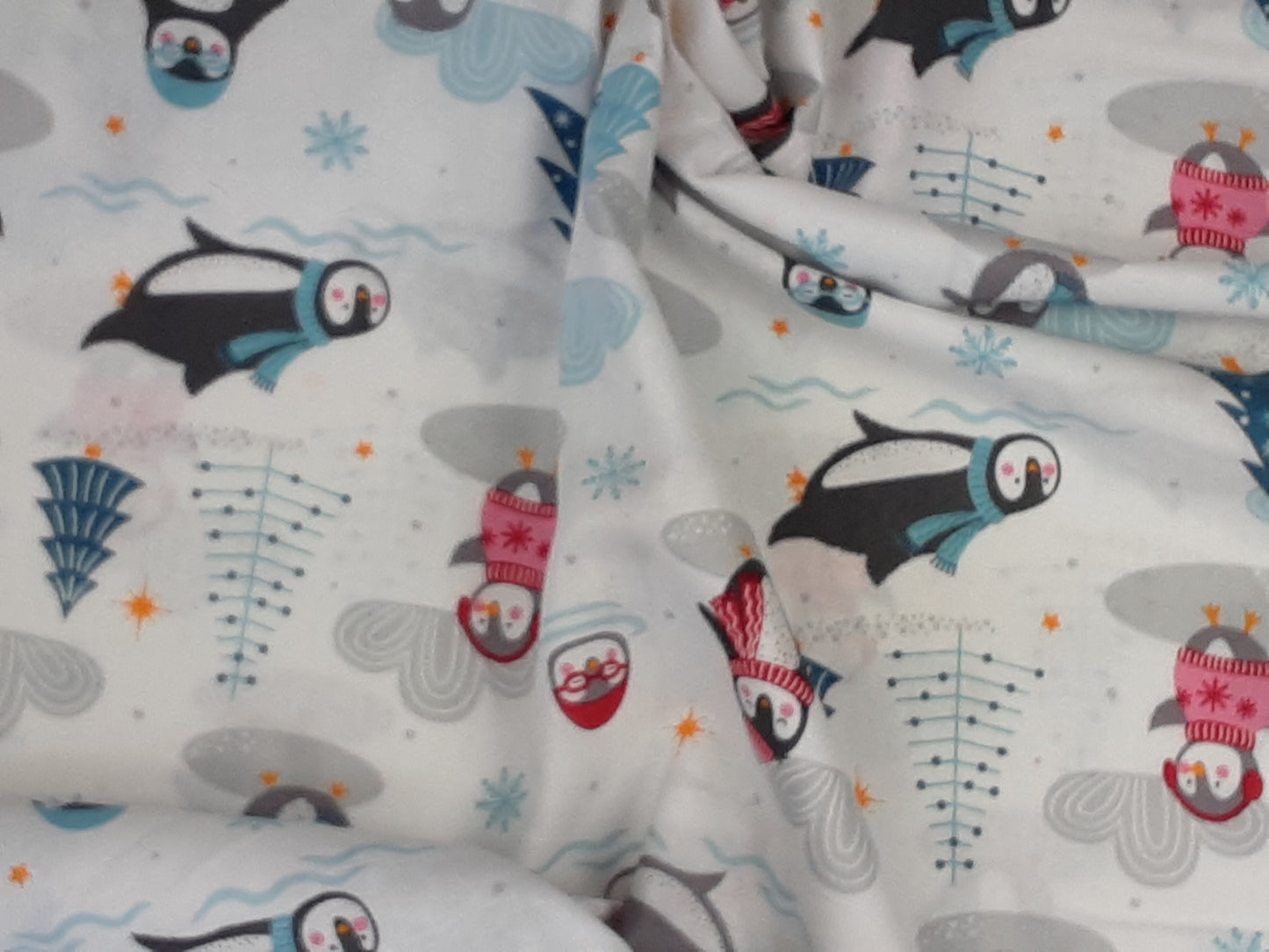 Penguin Island- Cotton Prints