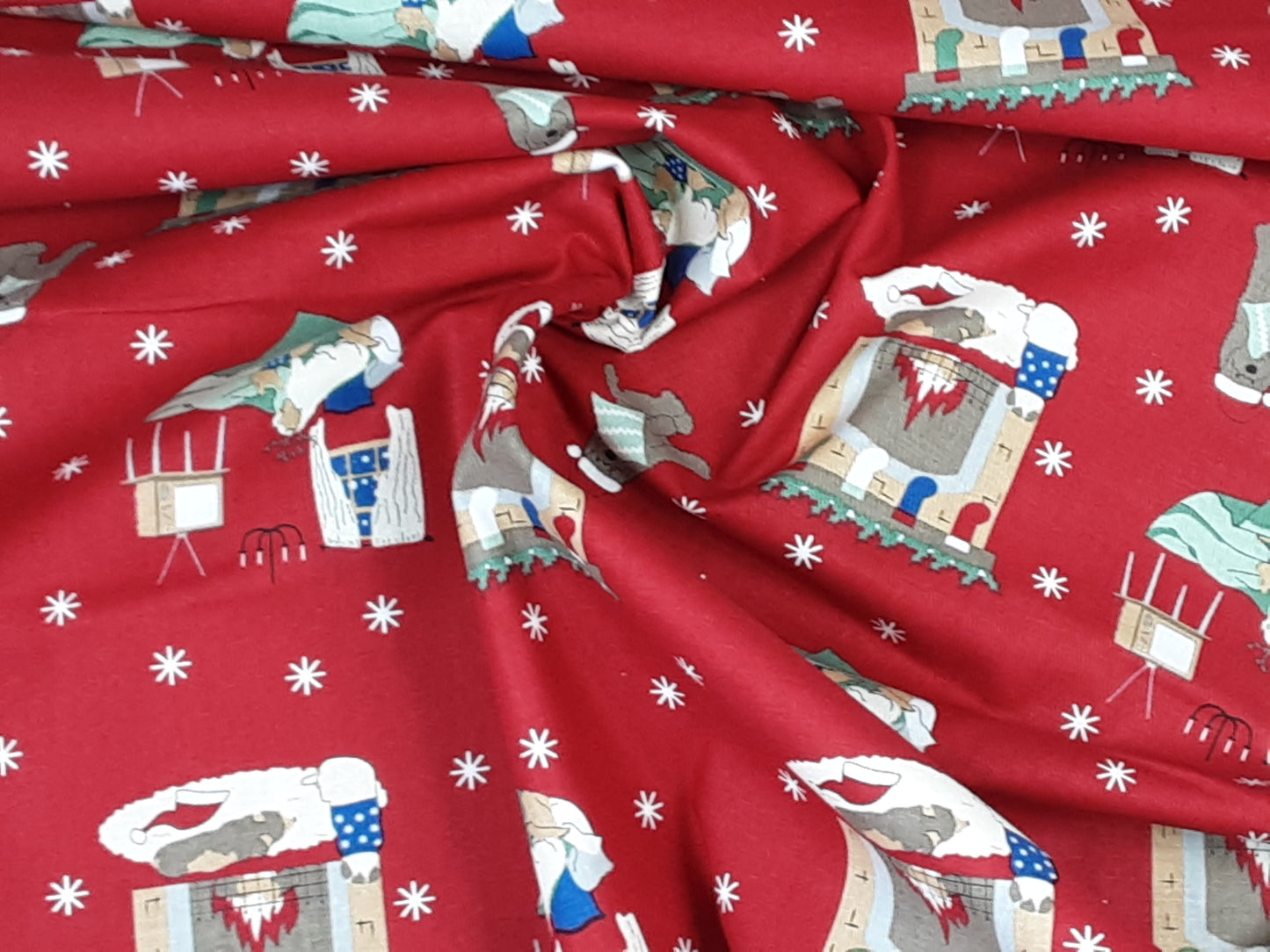 Christmas Snooze- Cotton Prints