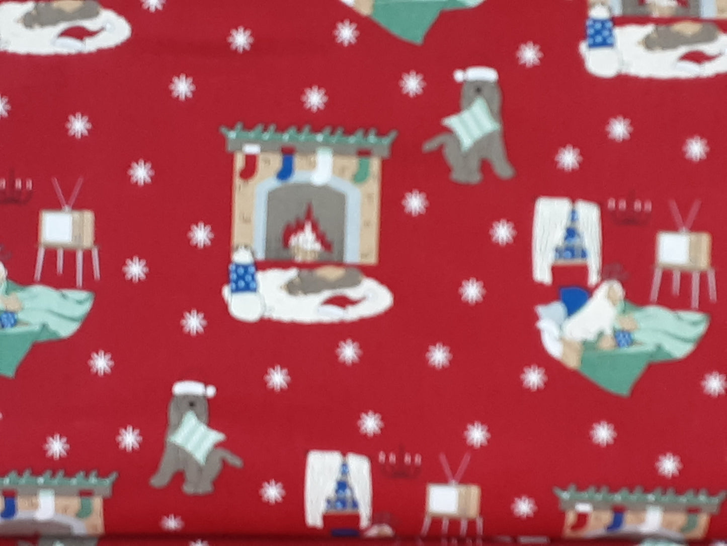 Christmas Snooze- Cotton Prints