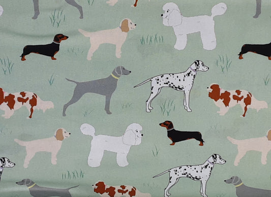 Dog Walks - Cotton Prints