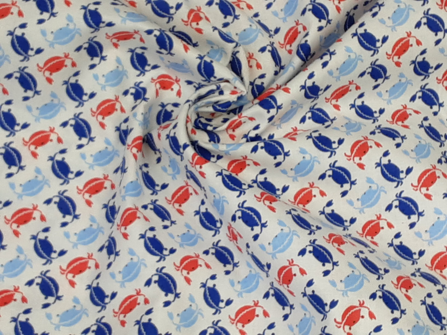 Nautical Crabs - Cotton Prints