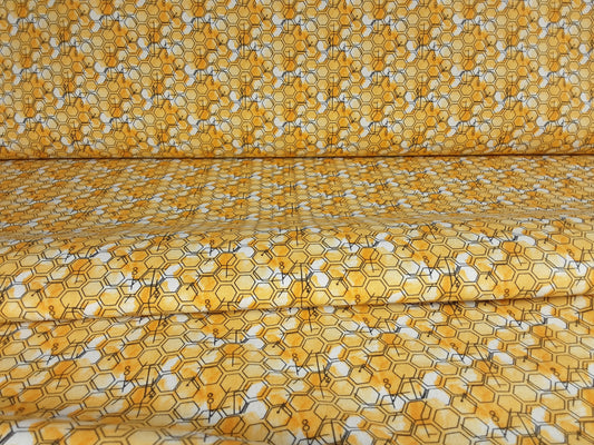 Honeycomb – Beentanical – Cotton Print