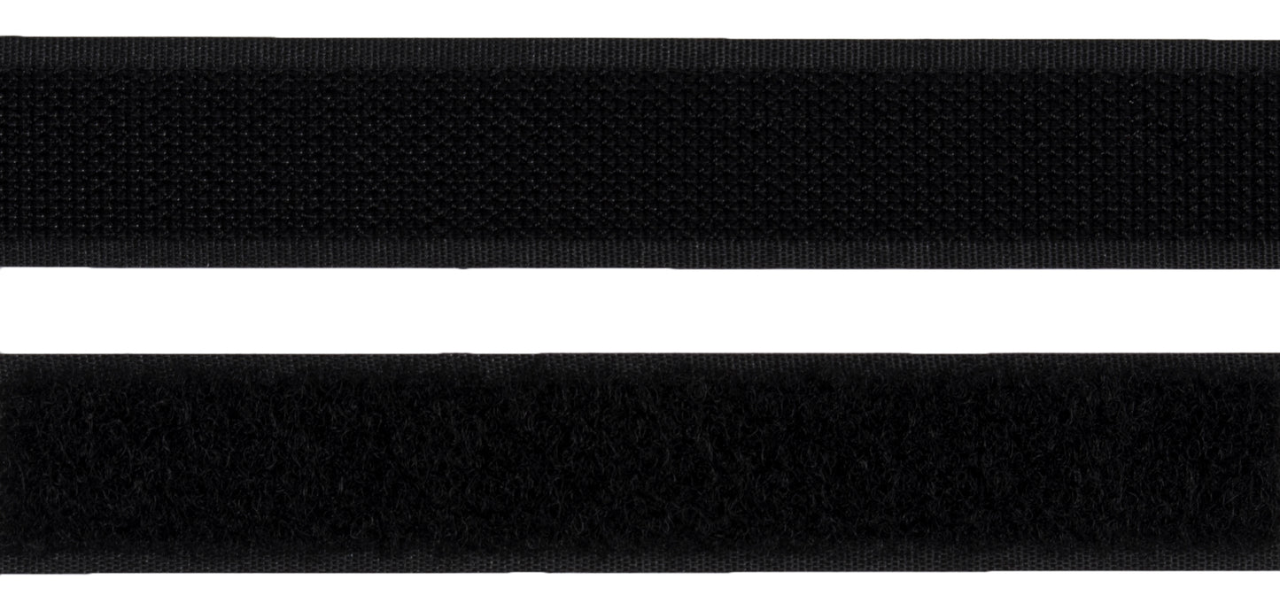 Hook & Loop Tape: Stick-On: 20mm- Black