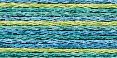 Stranded Cotton: Multi-coloured: 8m: Skein/ 1345
