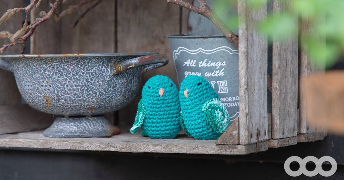 DIY Crochet Kit Love Bird