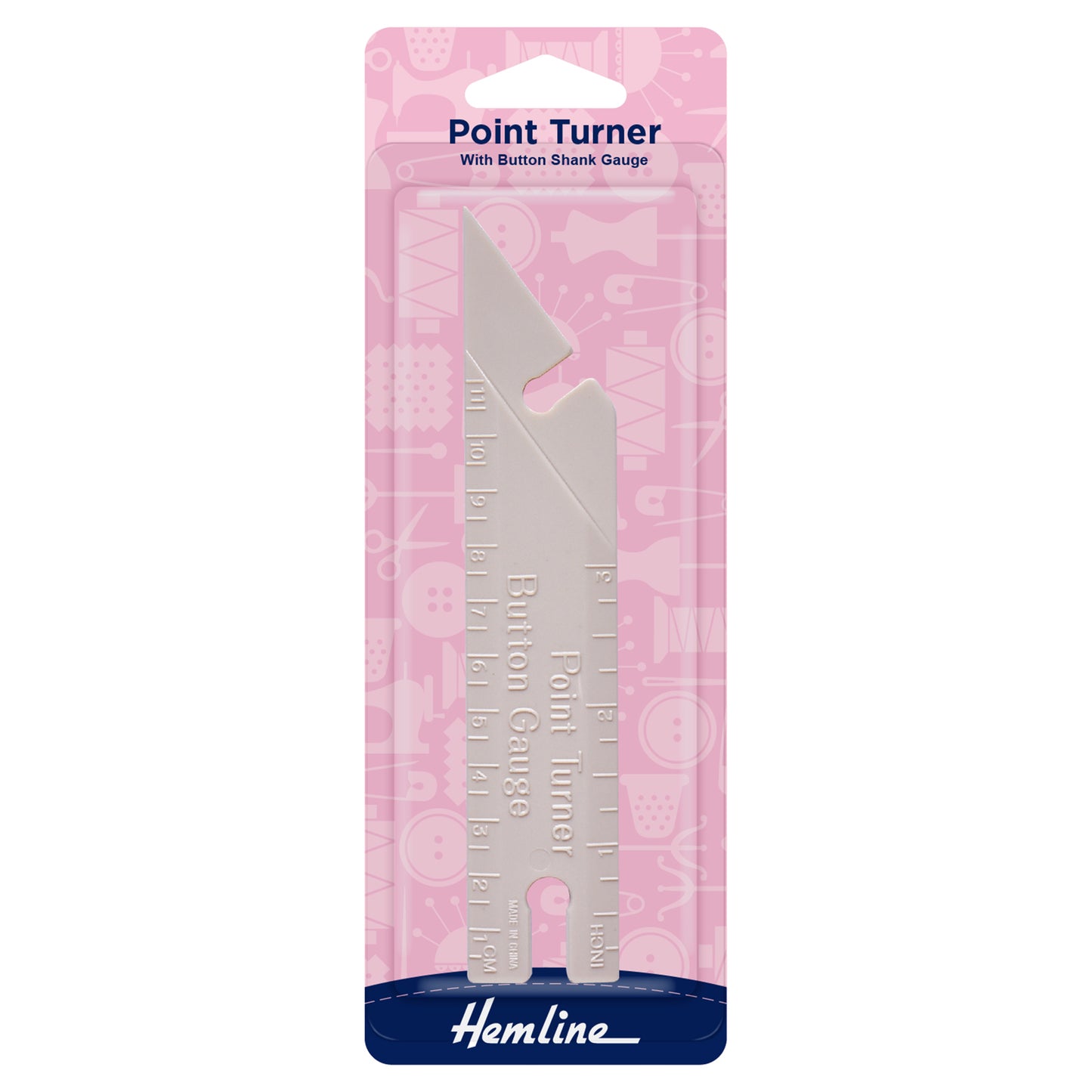 Point Turner with Button shank Gauge
