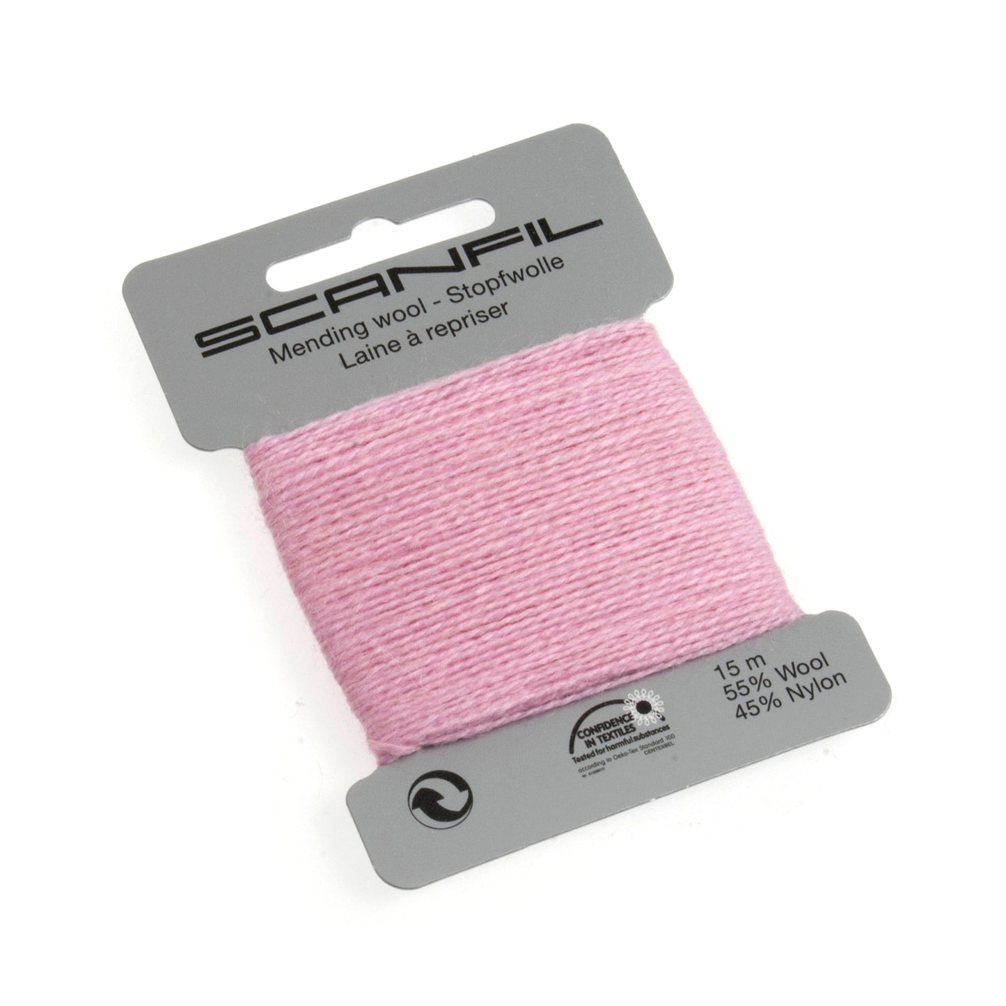 Mending Wool 15m: Pink