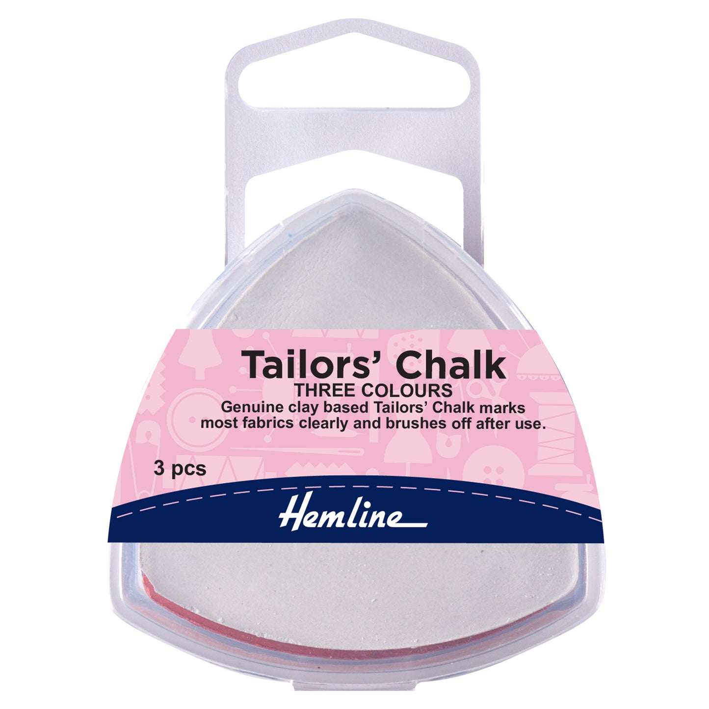 Tailors Chalk: Vanishing: White: Pack of 3