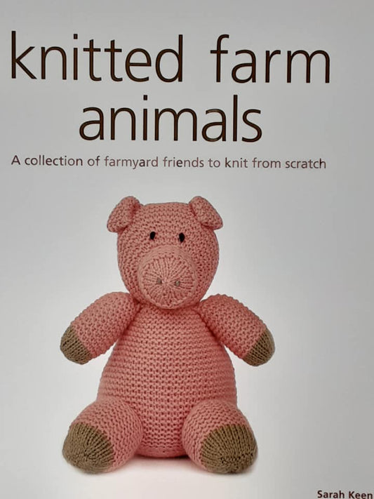 Knitted farm animal