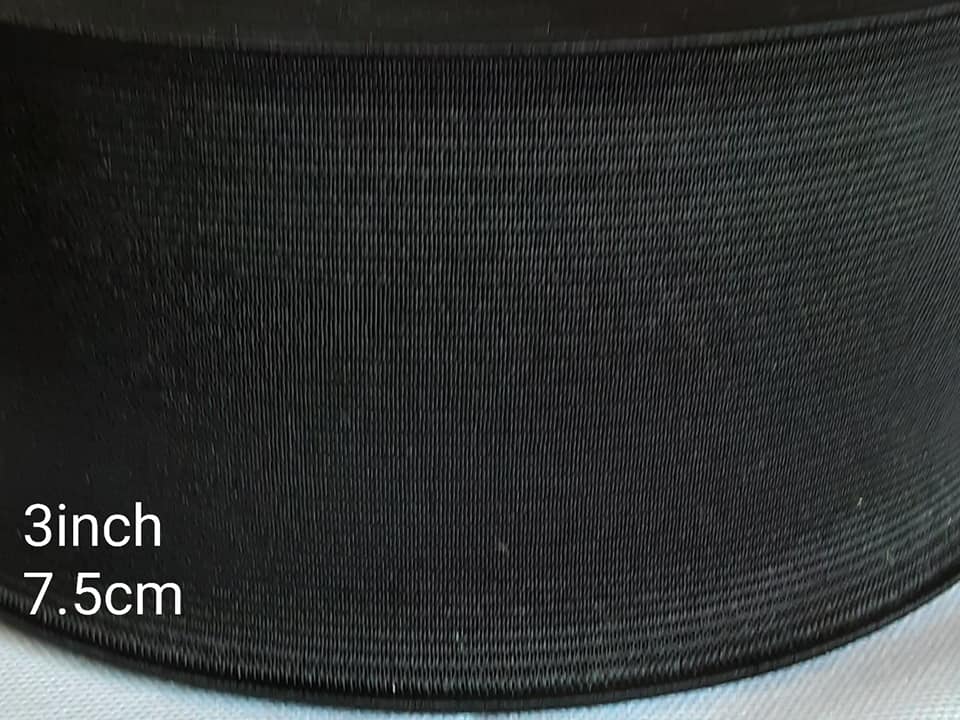 Large Flat Elastic 3"