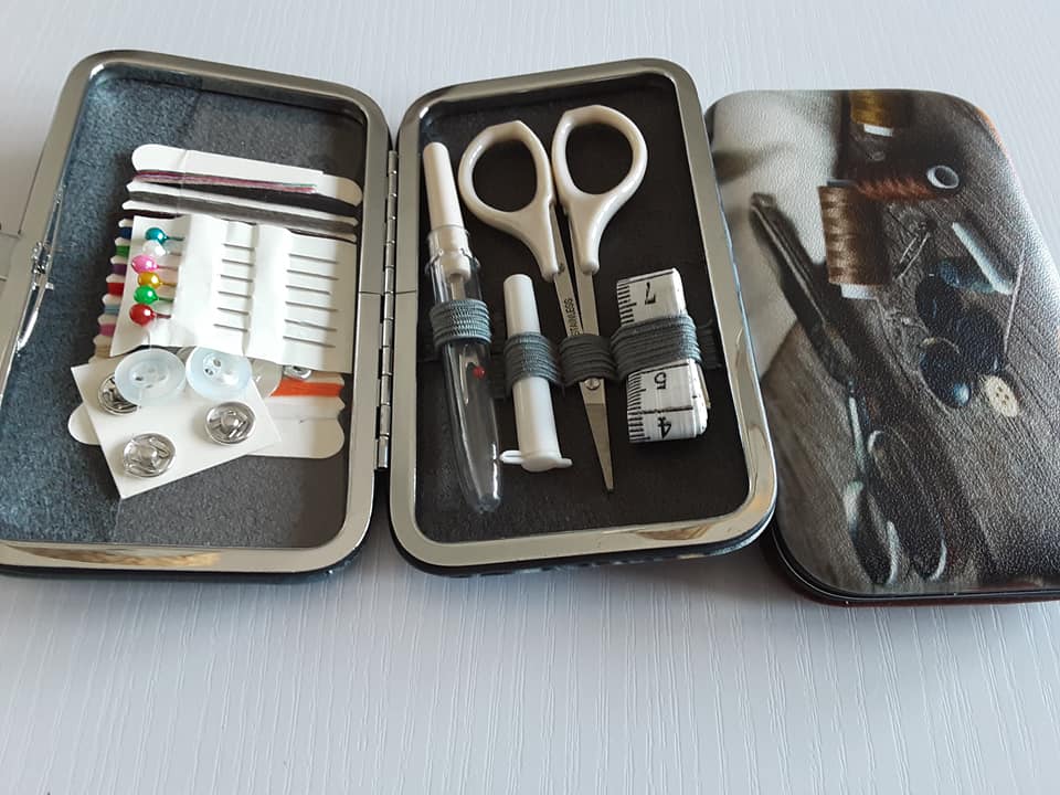 Chestnut Sewing Kit Purse Notions Design