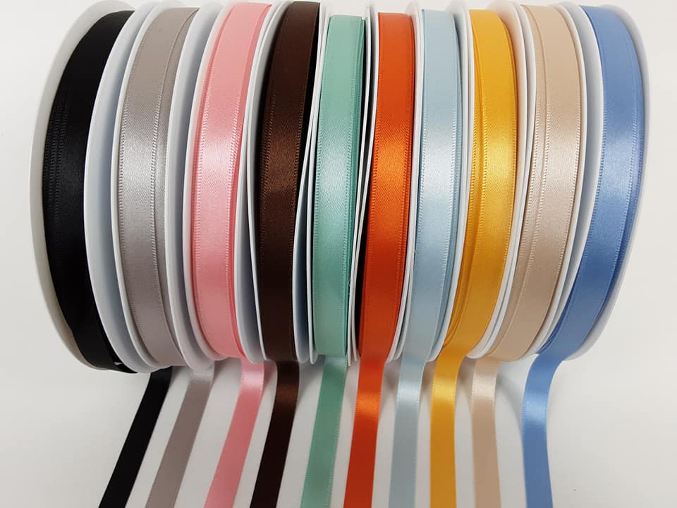 10mm  Double Satin Ribbon