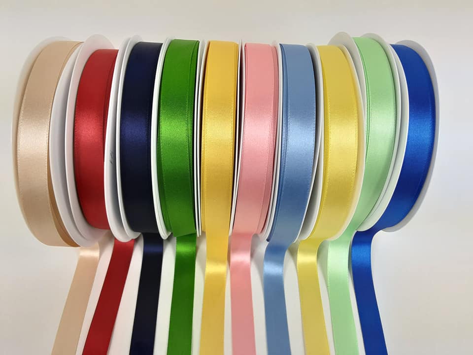 15mm Double Satin Ribbon