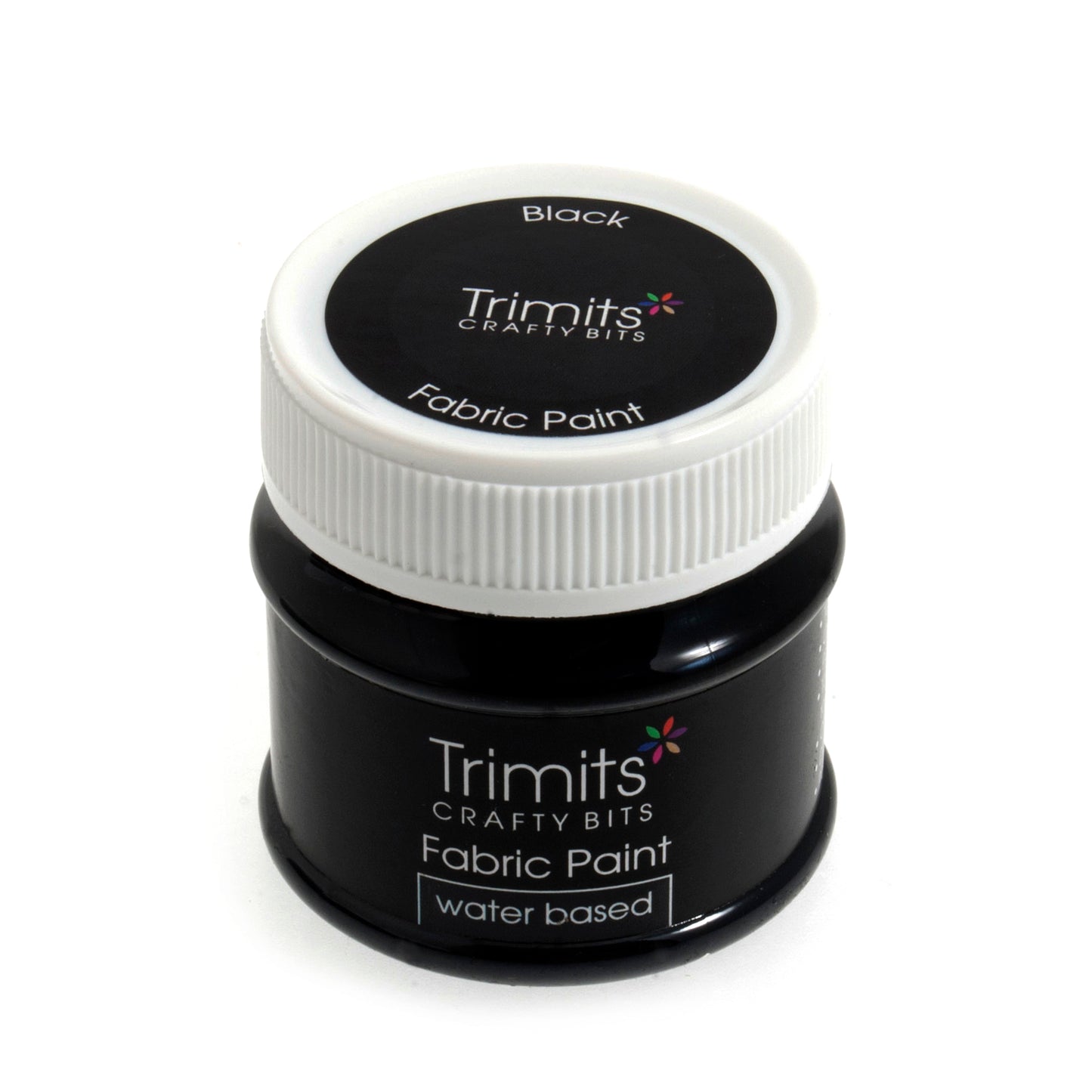 Fabric Paint Pot 50ml - Black