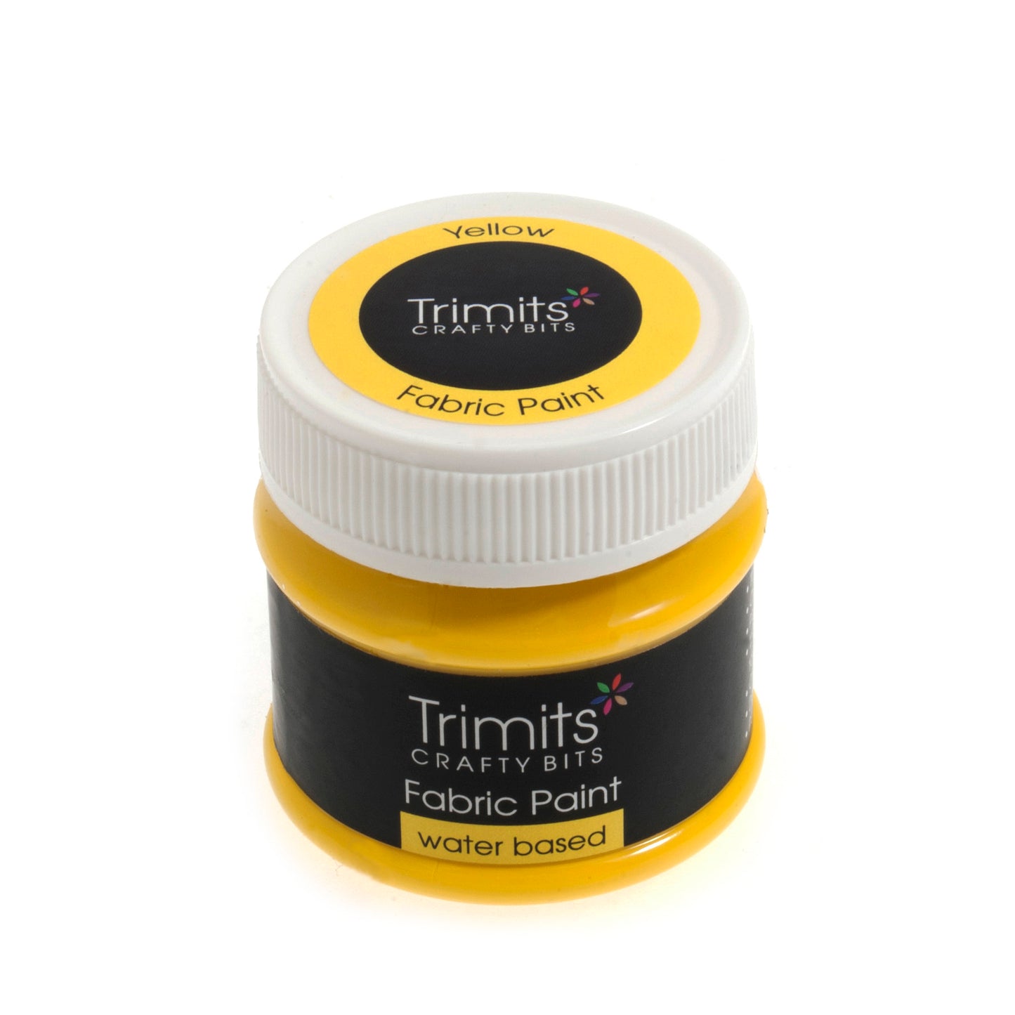 Fabric Paint Pot 50ml - Yellow