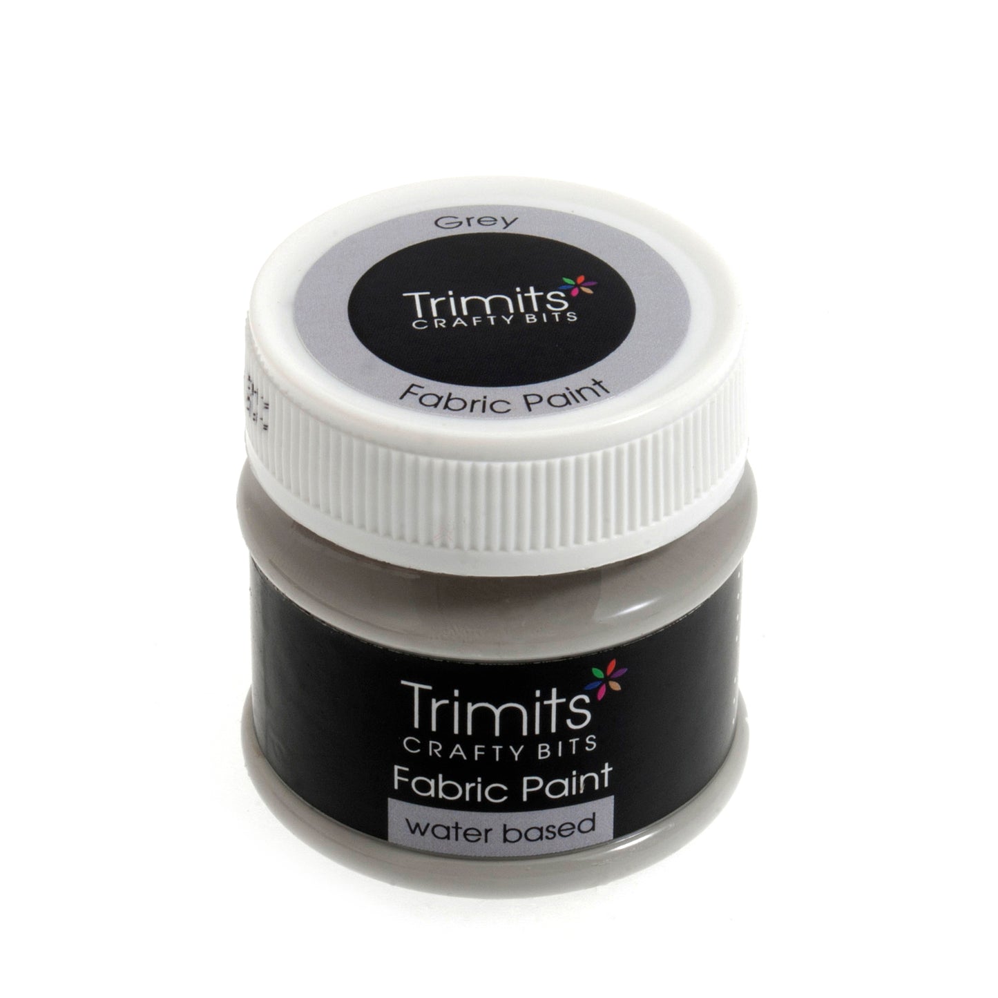 Fabric Paint Pot 50ml- Grey