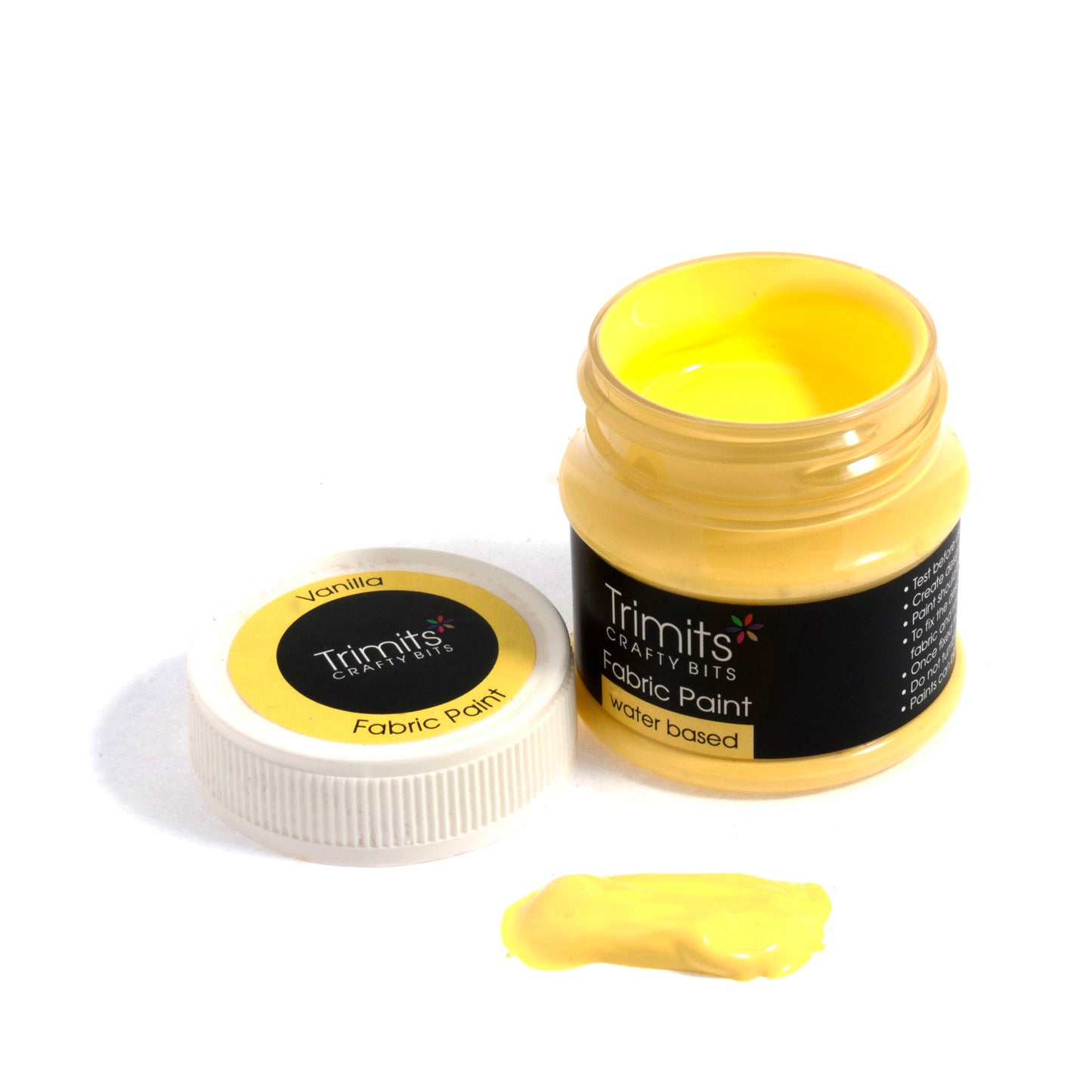 Fabric Paint Pot 50ml - Vanila