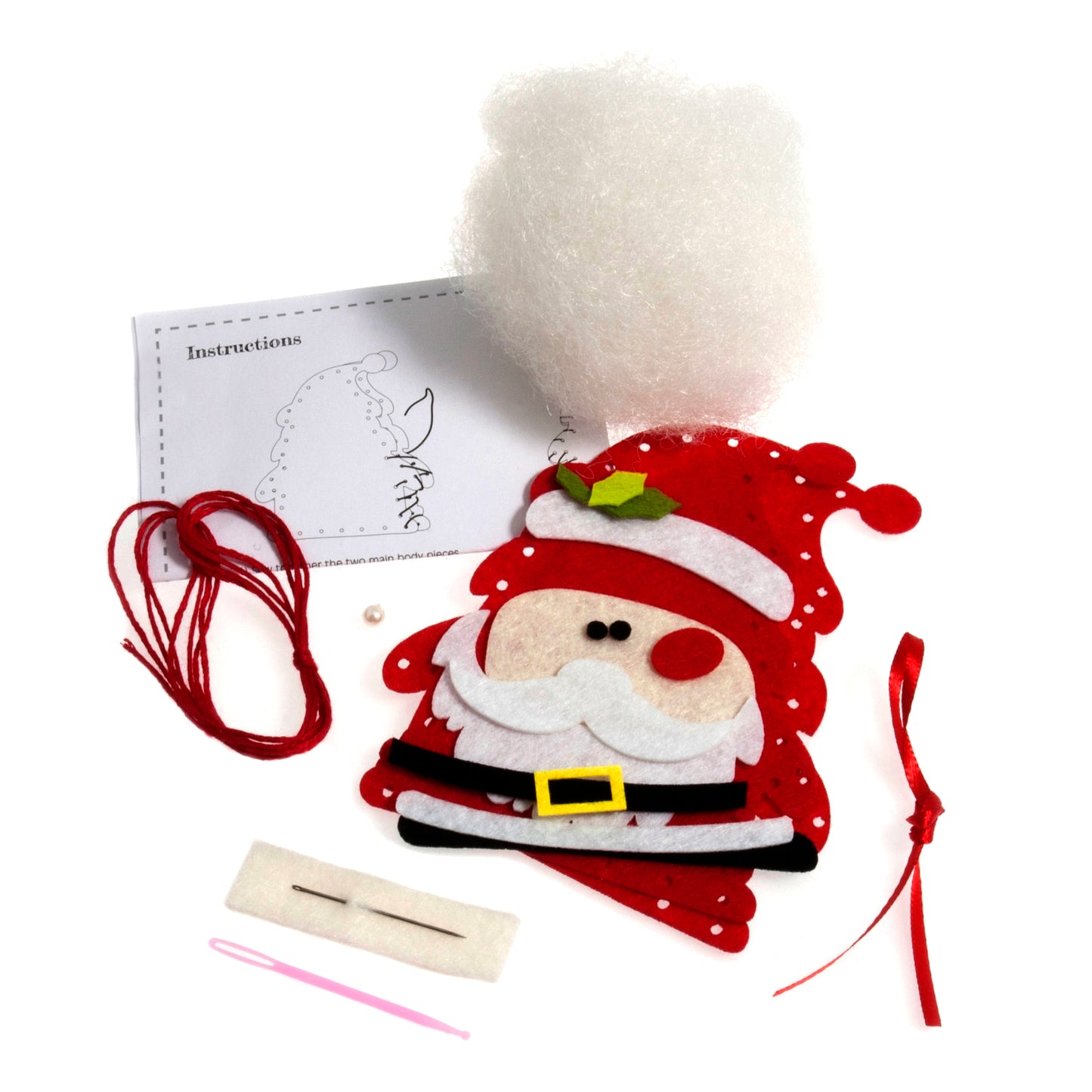 Felt Decoration Kit: Christmas: Santa