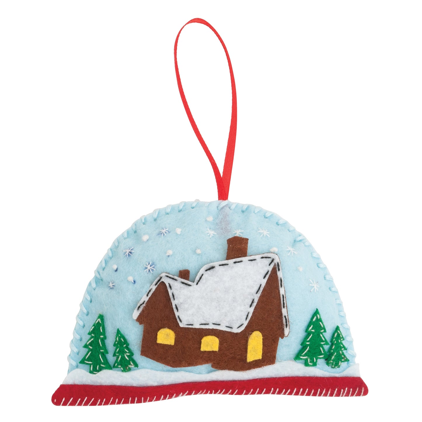 Felt Decoration Kit: Christmas: Snow Globe