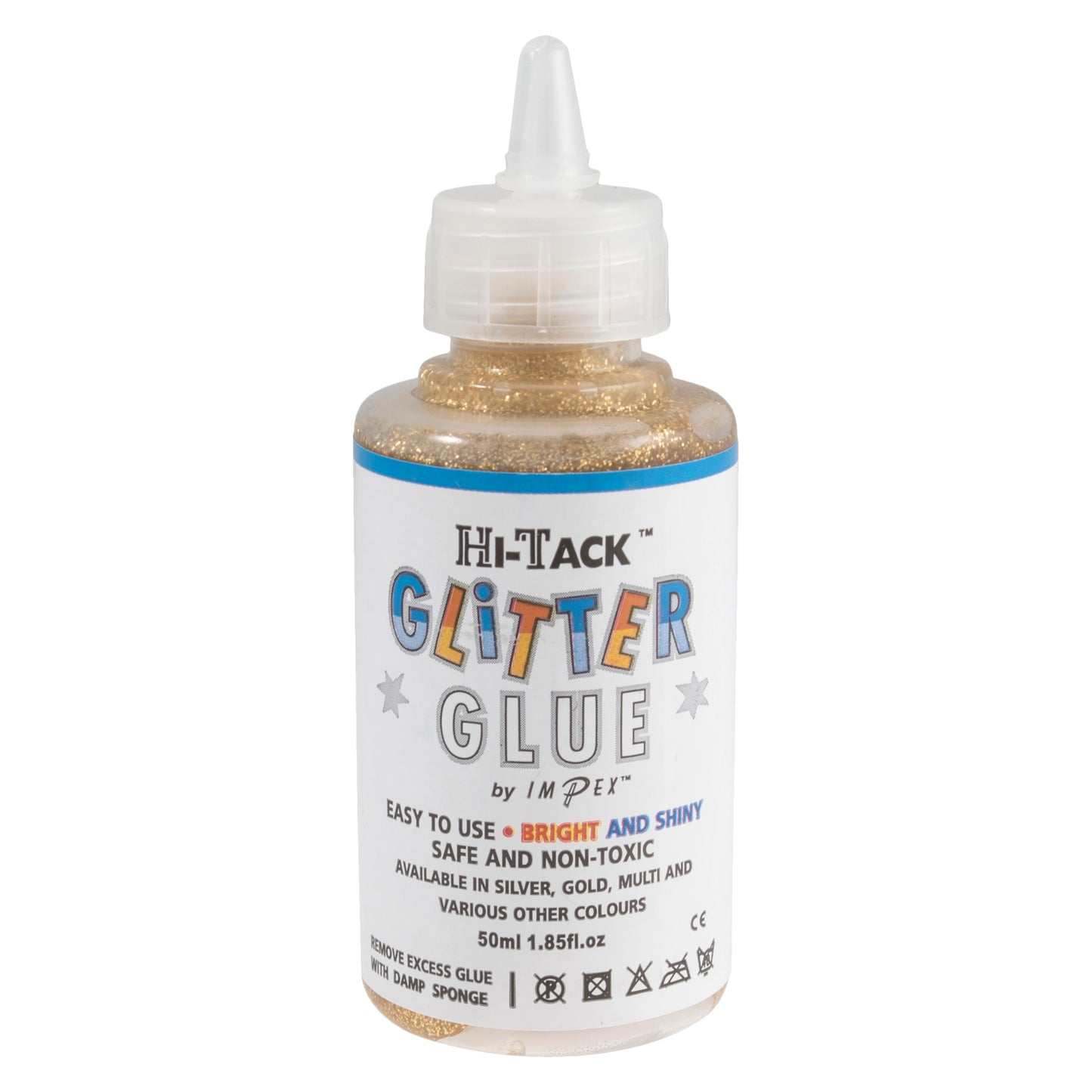 Hi-Tack Glitter Glue 50ml -Gold