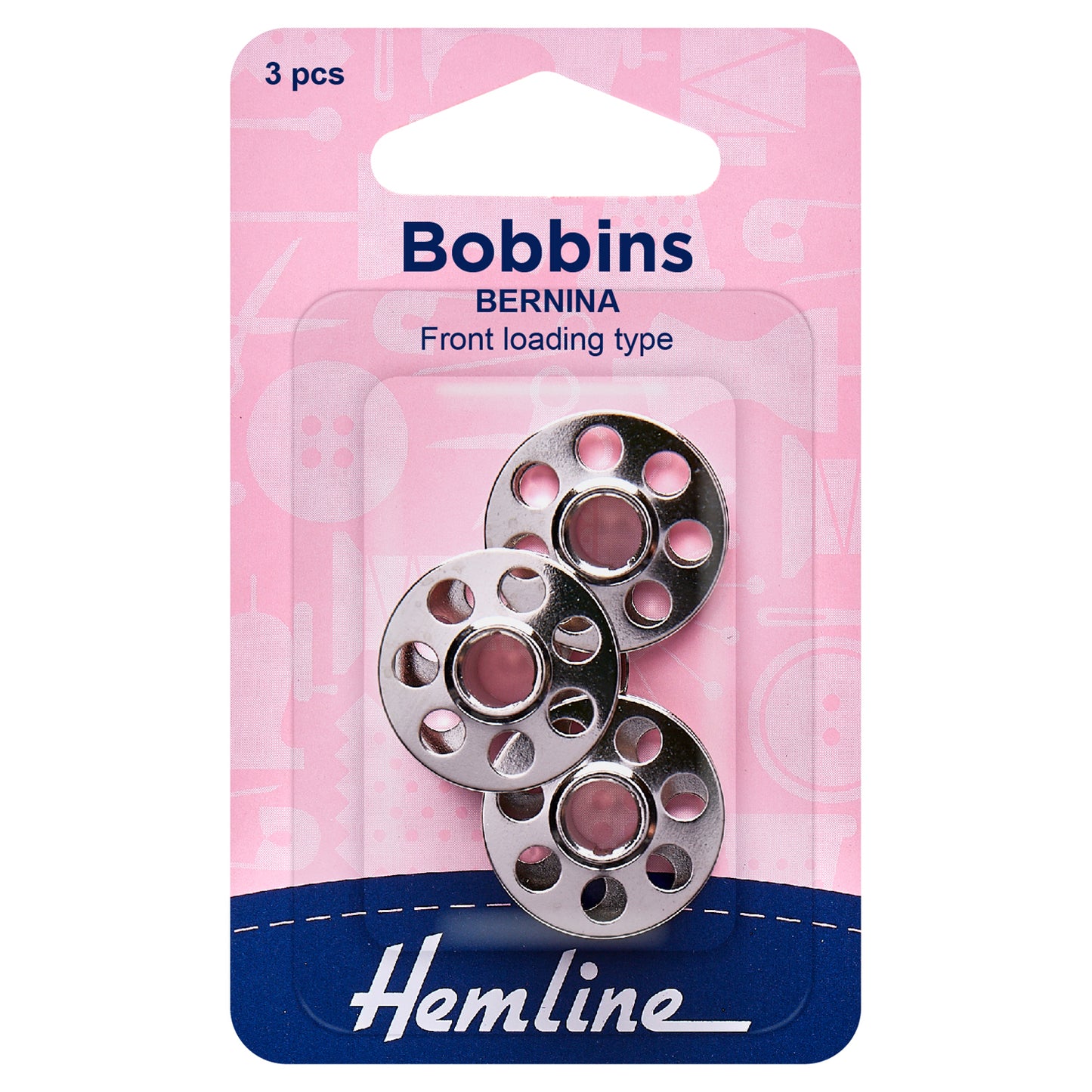 Metal Bobbin: Bernina - 7 Hole