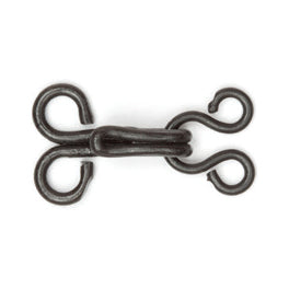 Hooks and Eyes: Black: Size 3