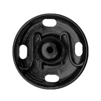 Sew On Snap Fasteners Black 13mm
