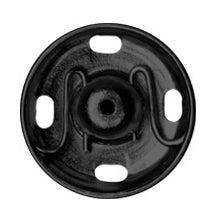 Sew On Snap Fasteners Black 15mm