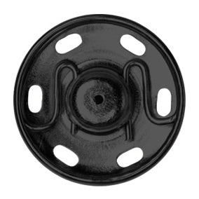 Snap Fasteners: Sew-on: Black: 21mm: Pack of 2