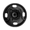 Snap Fasteners: Sew-on: Black: 7mm: Pack of 12