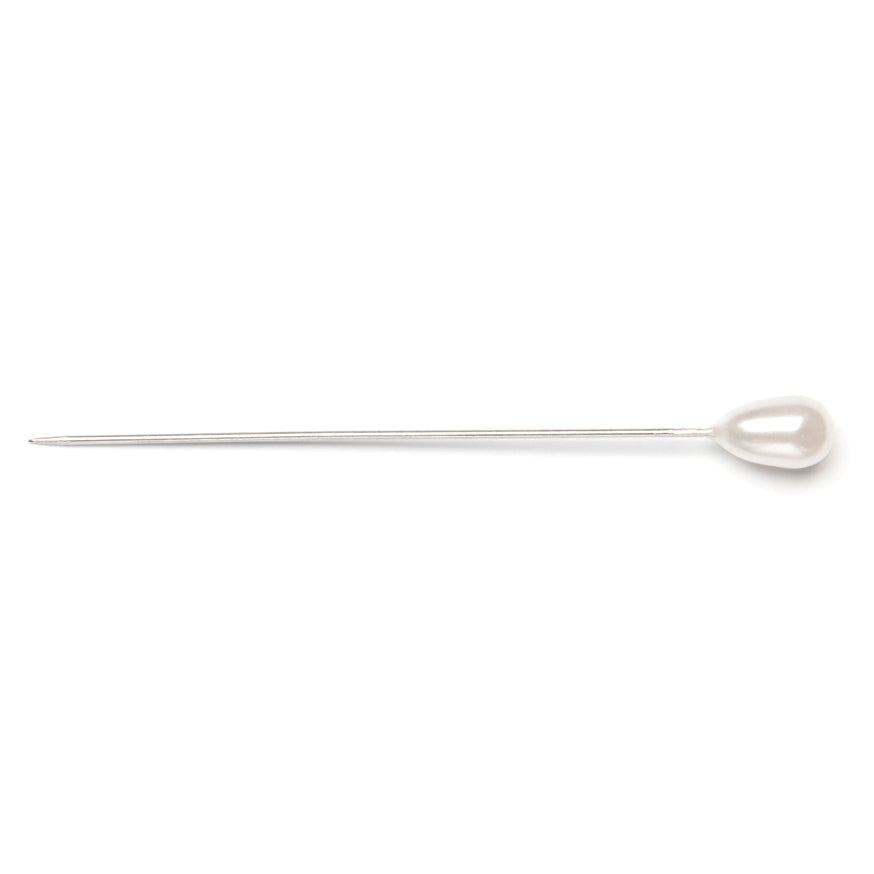 Florist/Hat Pins: Nickel 65mm, 10pcs