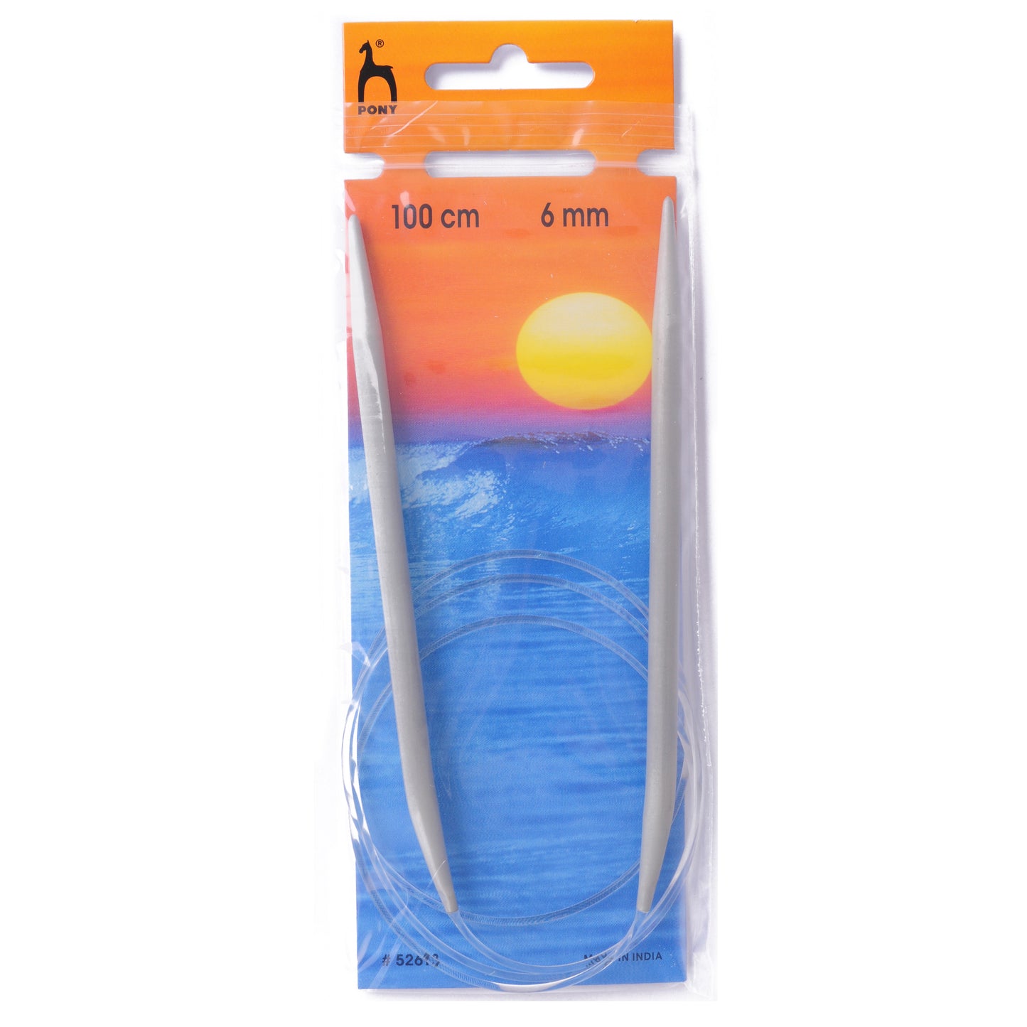 Classic Knitting Pins Circular Fixed 100cm x 6mm