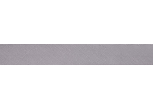 Trim: Bias Binding: Polycotton: 2.5m x 25mm: Pale Grey
